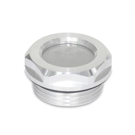 Otto Ganter Breather Strainer Stainless Steel Mesh, GN 7403